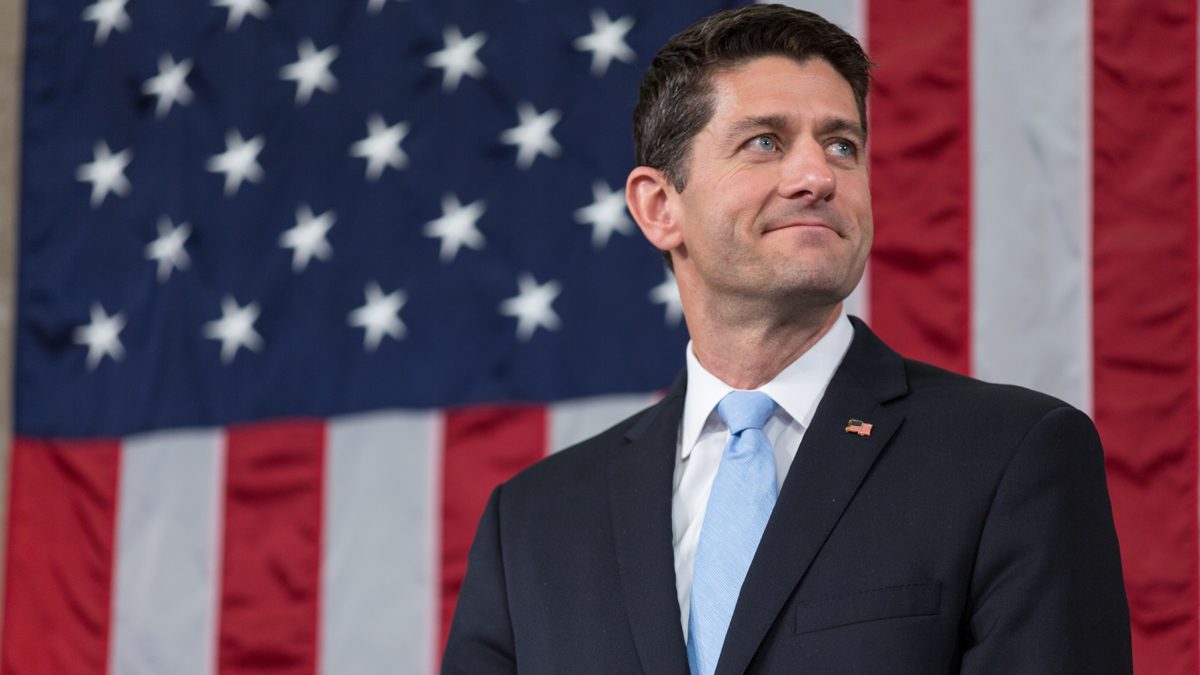Speaker Paul Ryan Announces Retirement