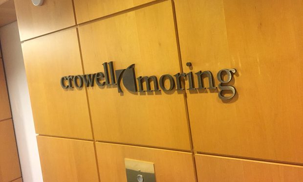 Former Chief of Staff at the EPA Joins Crowell & Moring