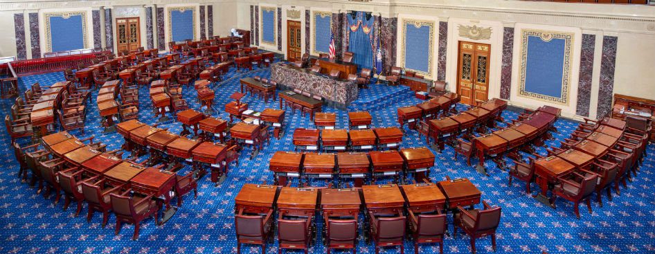 Senate Holds Leadership Elections