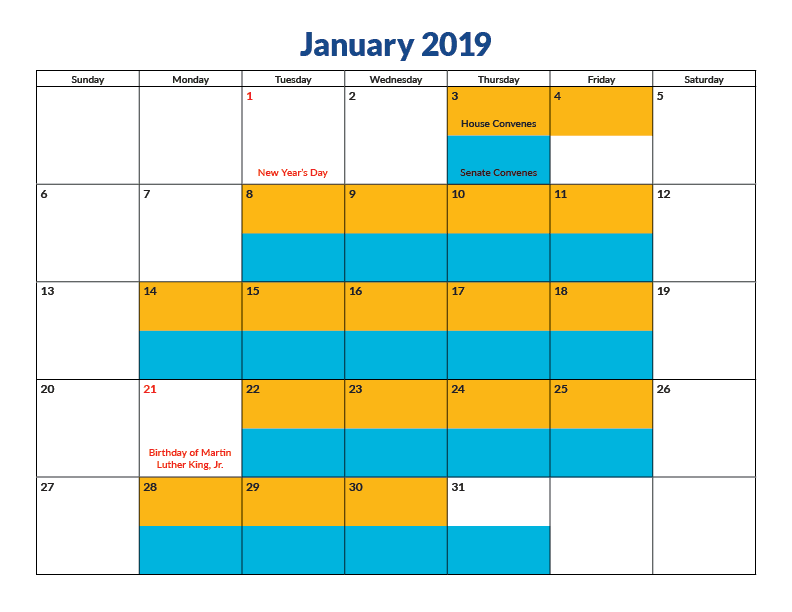 Congressional Calendars Leadership Connect