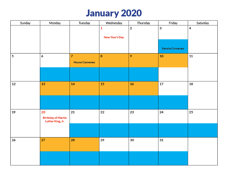 Congressional Calendars Leadership Connect