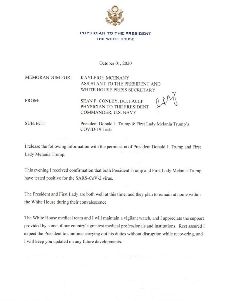 Whitehousecoronavirusstatement10.2.2020