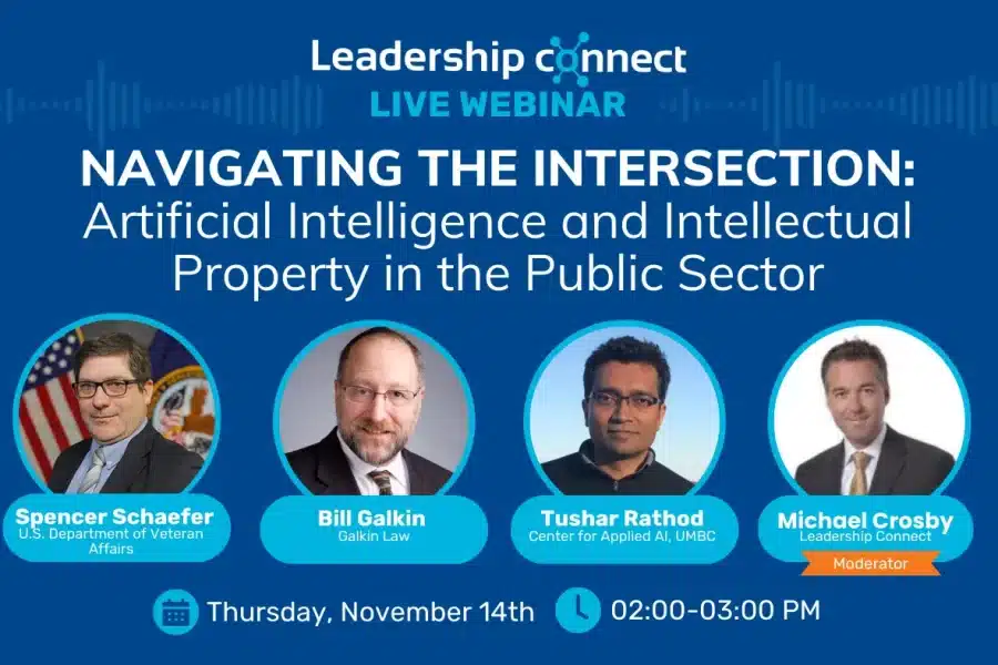 Artificial Intelligence Intellectual Property in the Public Sector Leadership Connect